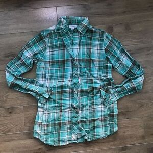 5/$15 Indigo bottom down‎ shirts